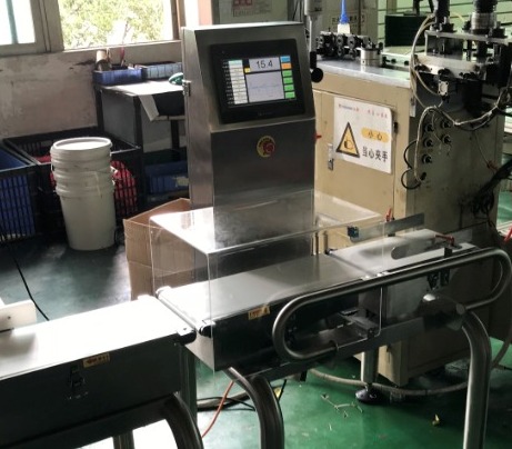 大長江集團(tuán)豪爵摩托大量采購善安在線自動稱重機(jī)