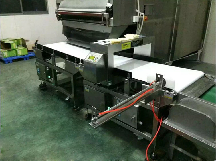 廣州家富食品有限公司成功引進我司金屬檢測機