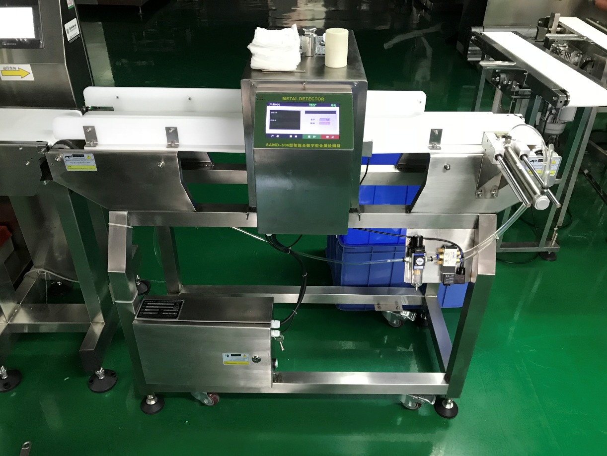 江門市水滋潤衛(wèi)生用品有限公司訂購金檢重檢一體機(jī)